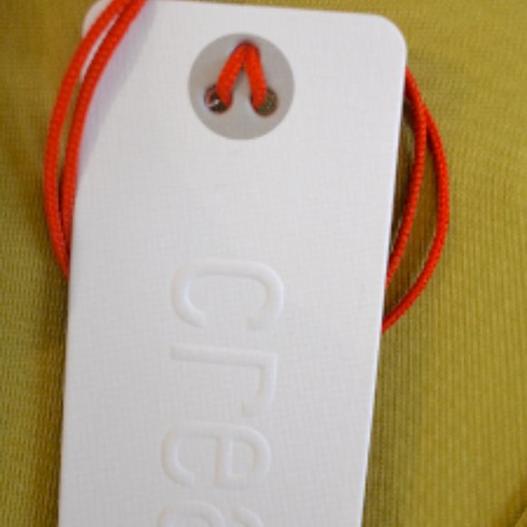 Ochre Waterfall Ruffle V Neck Short Sleeve Top - Picture 7 of 7